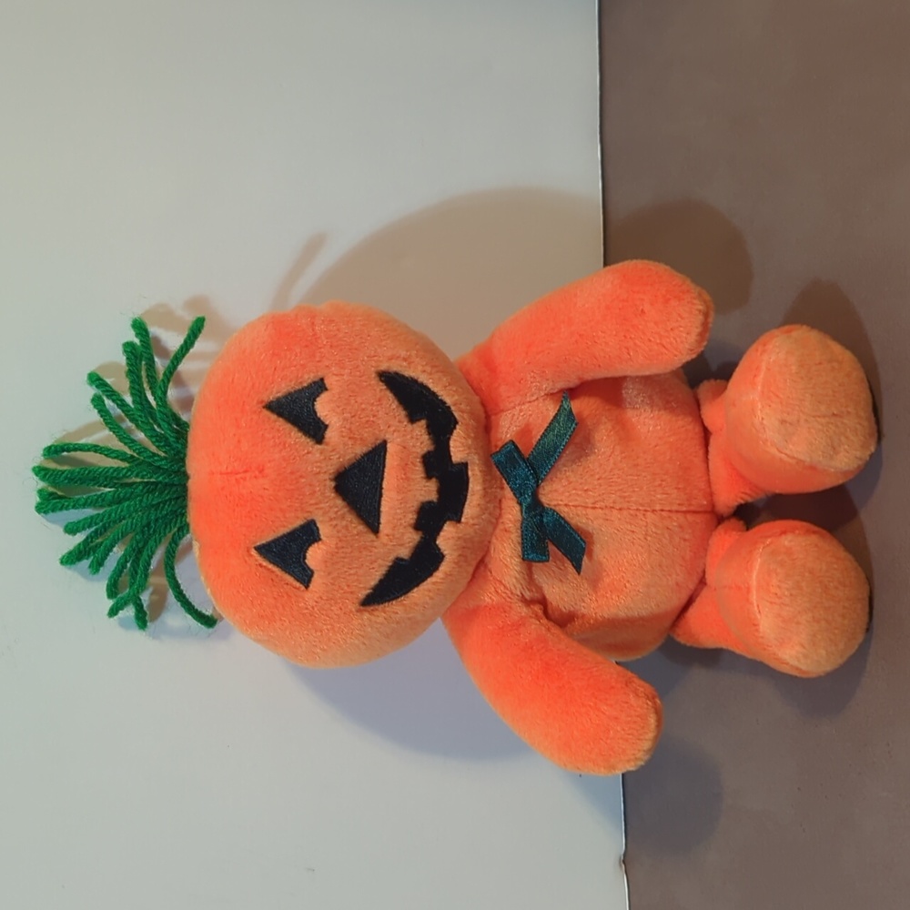 Kids of America Corp plush Jack O Lantern stuffed animal pumpkin 9 inch
